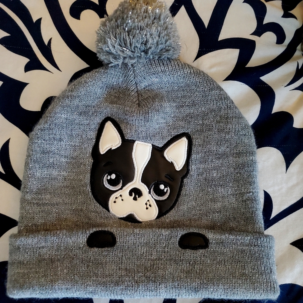 Boston terrier beanie